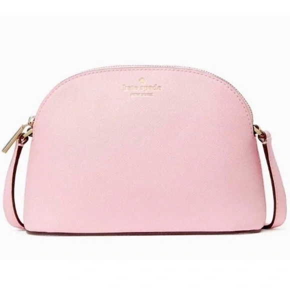 Kate Spade Mitten Pink Schuyler Small Dome Crossbody Bag - Picture 1 of 9